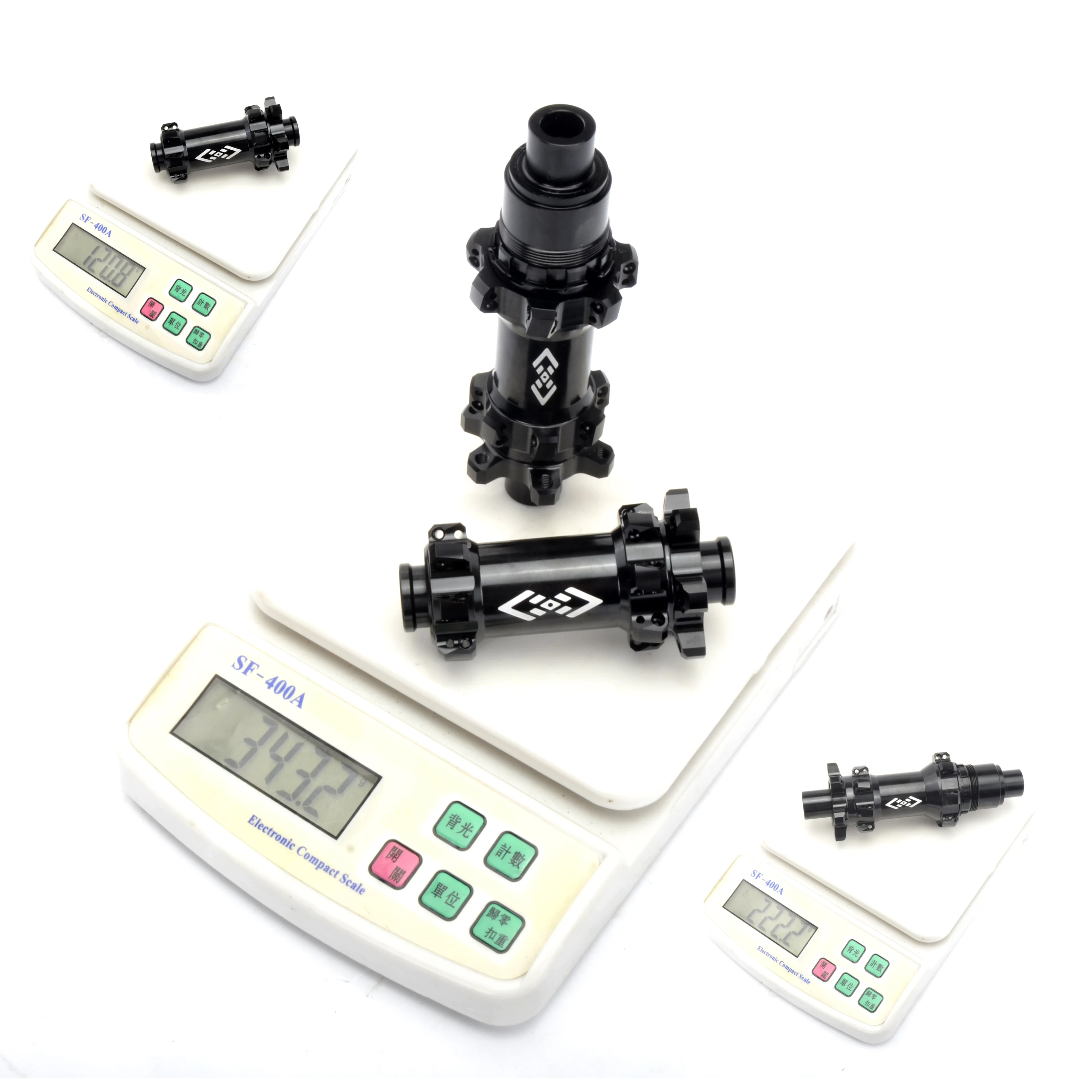 

vitoocycle Abgedichtete lager MTB Mountainbike Nabe Schnellspanner set Bike hub 32 H Scheibenbremse 15/12mm Steckachse QR Fahr