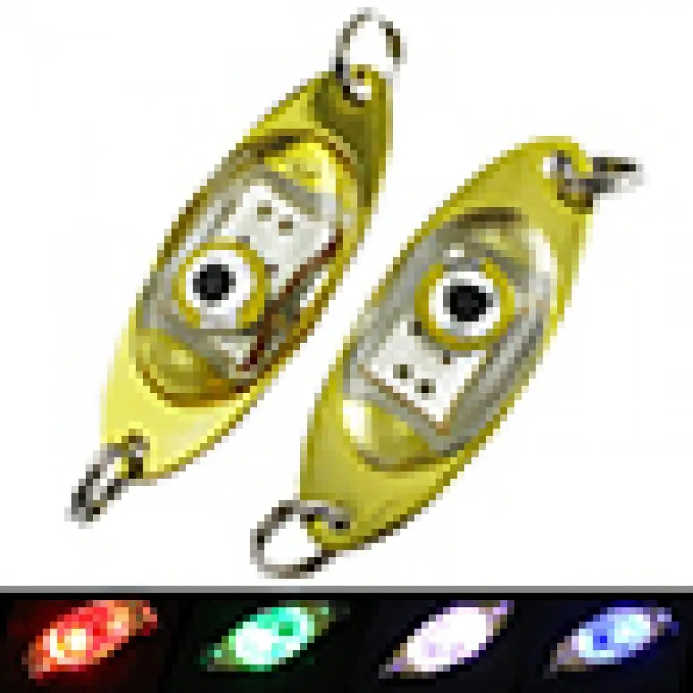

LED Deep Drop Underwater Eye Shape Fishing Squid Fish Lure Light Flashing Lamp