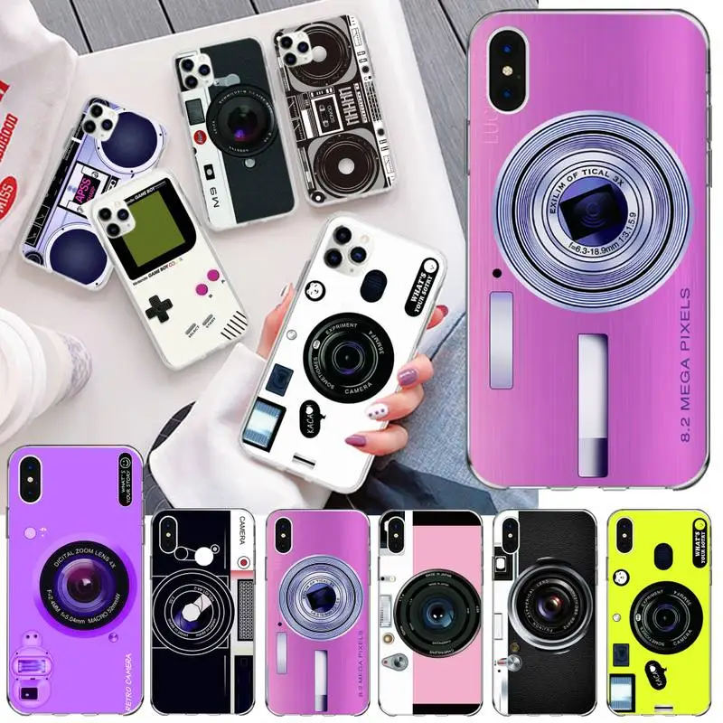 

Vintage Camera GameboyGameboy Coque Shell Phone Case for iPhone 11 pro XS MAX 8 7 6 6S Plus X 5S SE 2020 XR cover