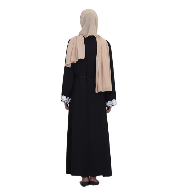 F809 абаи кимоно мусульманский кардиган хиджаб платье турецкая исламская одежда