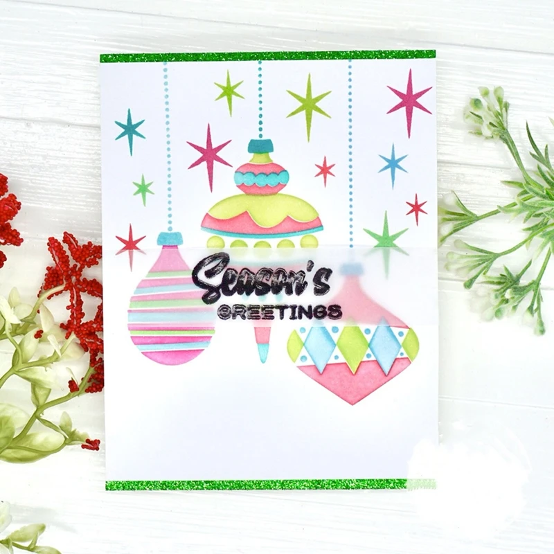 3PCS/SET Christmas Stencil Metal Cutting Dies and Stamps Scrapbooking for Card Making DIY Embossing Cuts Craft New | Дом и сад