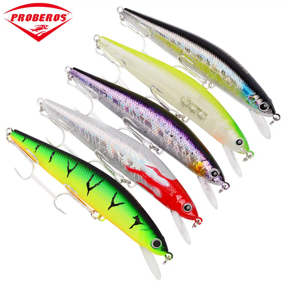 

5pcs 14.5cm/25g Hard Plastic Lure Bait Bass Crankbait Swimbait w/ 2# Treble Barbed Hook Artificial Lure Saltwater Freshwater