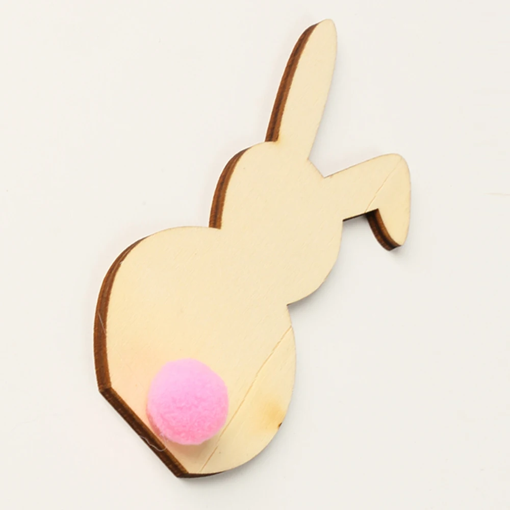 Деревянный кролик в скандинавском стиле поделки сделай сам пасхальные домашние