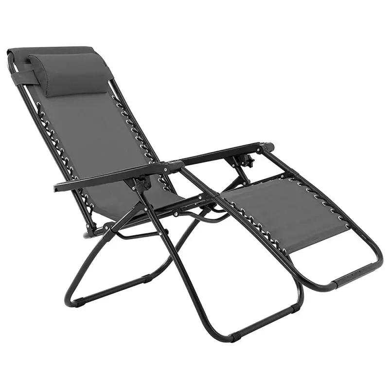 Стулья пляжные складные кровать с нулевой гравитацией для одного обеденного