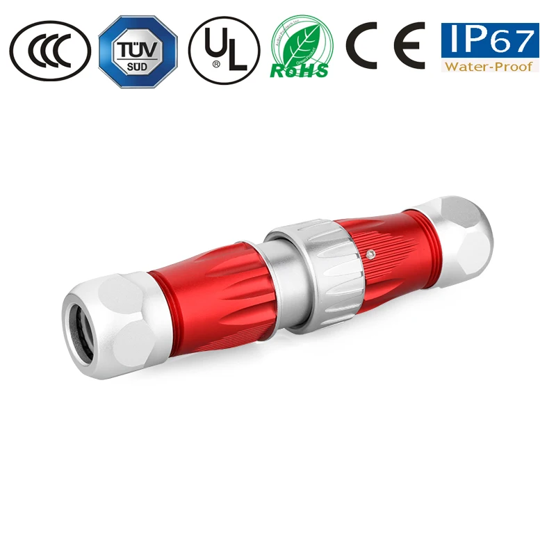 Водонепроницаемый Штекерный разъем фоторазъем 4 контакта