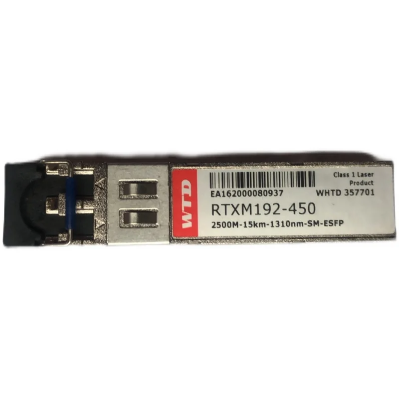 

WTD RTXM192-450 2.488G-1310nm-15KM-SM-ESFP Single-mode SFP Optical Fiber Transceiver