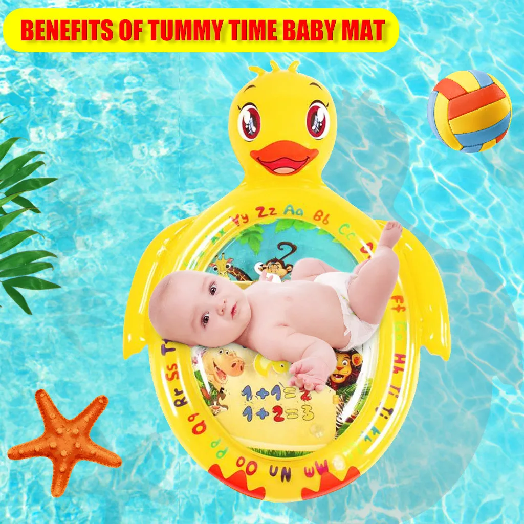 Надувной игровой центр для детей и младенцев на водном матрасе.