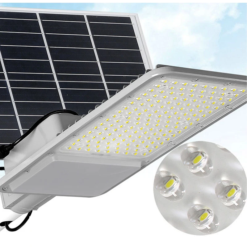 Уличный светодиодный прожектор с линзами лампа солнечной панелью освещение