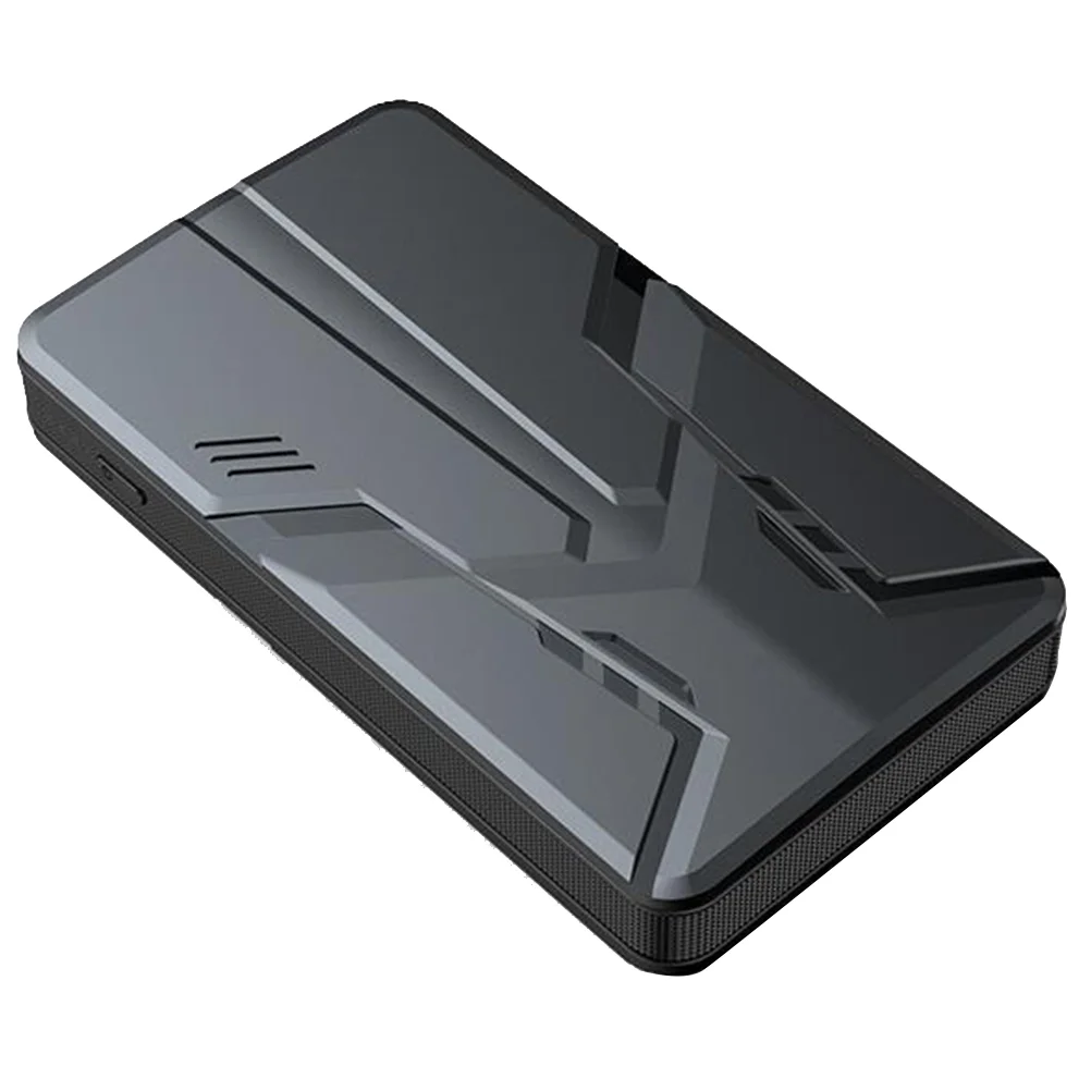 

1pc 12V Ultrathin Car Emergency Start Power Supply Vehicle Power Supply Car Power Adapter Power Supply (Black, 20000mAh)