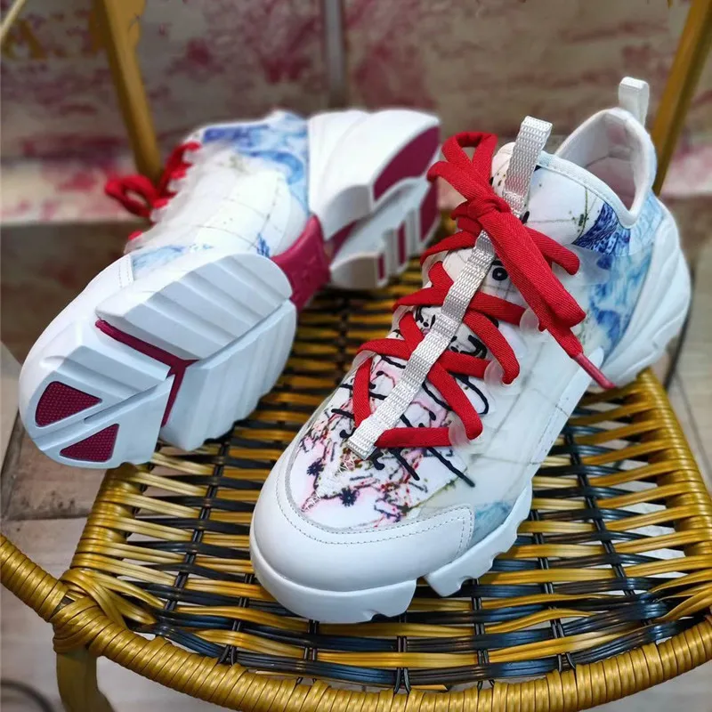 

Prowow Shoes for Women Sneakers Chunky Sneakers Tenis Feminino 2021 Genuine Leather Platform Sneakers Luxury Brand