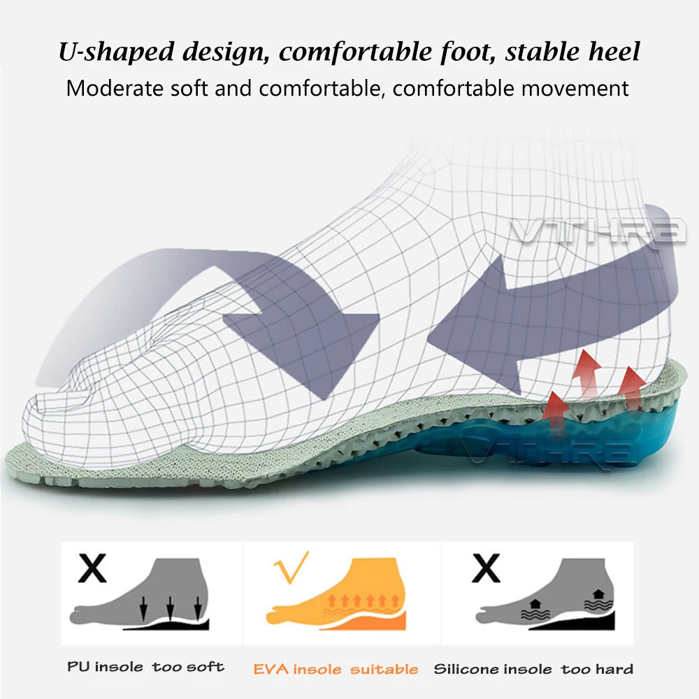 EVA Spring Silicone Sole Insole Flat Feet Orthotic Insoles Arch Support Orthopedic Inserts Plantar Fasciitis Feet Pain Foot Care