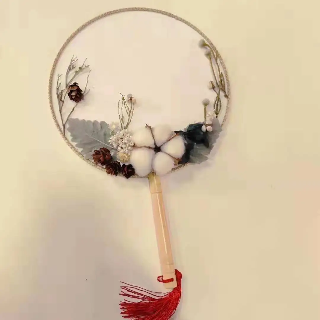 Веер вечной группы цветов сушеный цветок Материал Пакет сделай сам ручной работы