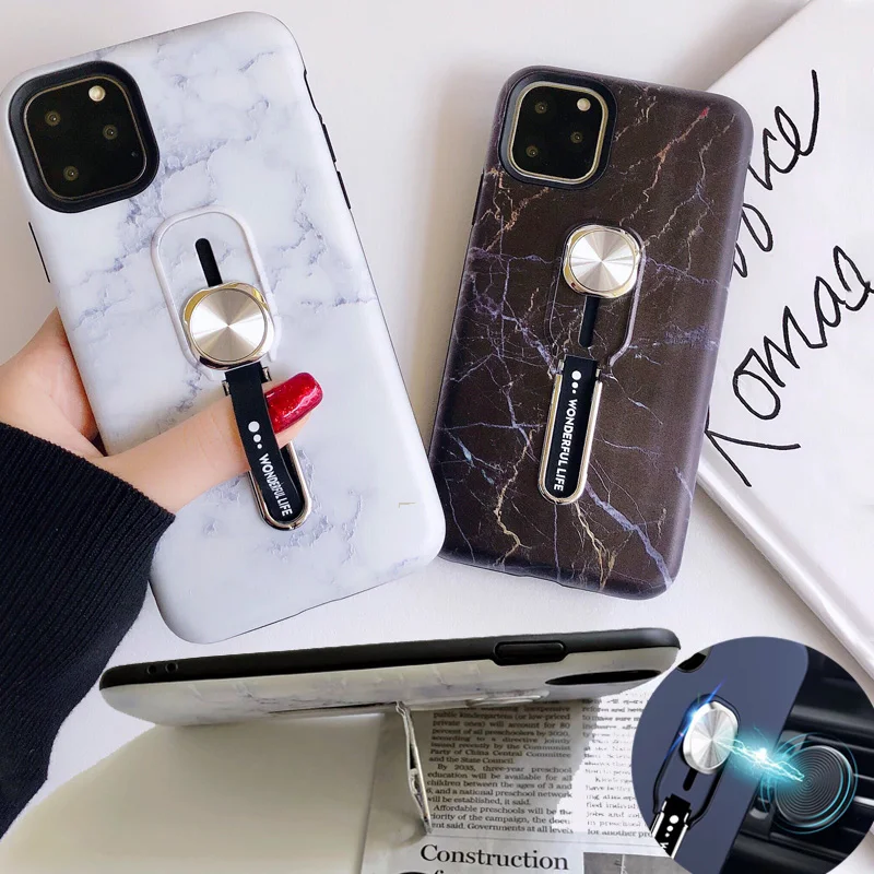 Автомобильный Магнитный чехол для iPhone 11 Pro Max XR XS 6 6S 7 8 Plus X|Бамперы| |