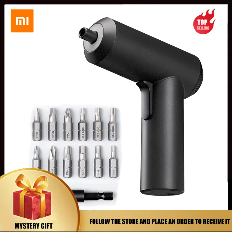 Новое прибытие оригинальный Xiaomi Мини Электрический шуруповерт украшенное