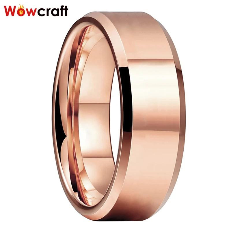 Кольцо из карбида вольфрама для мужчин и женщин обручальное кольцо