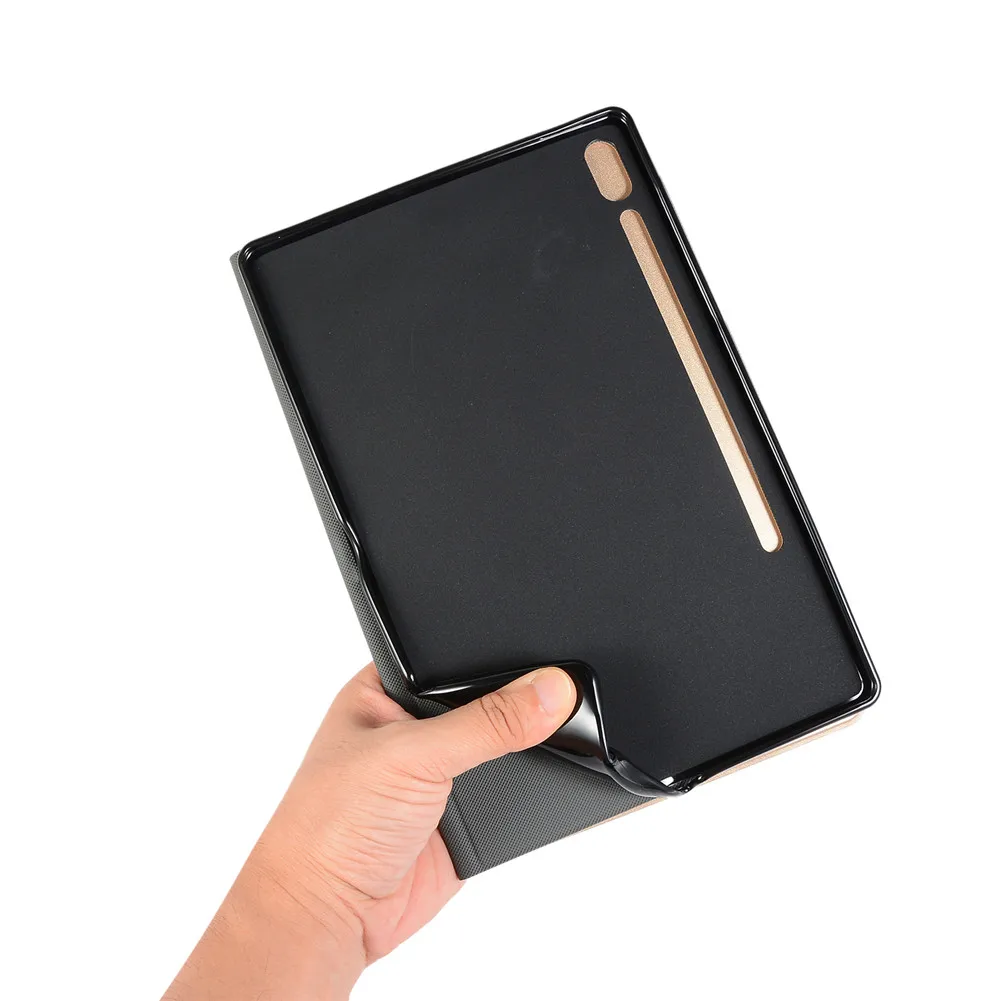 Кожаный смарт-чехол для планшета Samsung Galaxy Tab S7 11 дюймов T870 2020 чехол-подставка &quotT875
