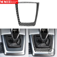 for bmw z4 e89 2009 2016 black carbon fiber stickers gear box frame shifter surround covers styling interiors car accessories