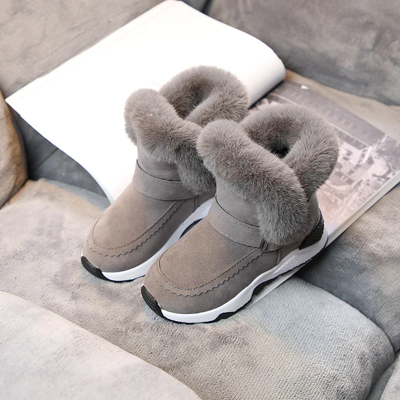 Детские зимние ботинки новинка 2020 детская обувь для мальчиков и девочек короткие