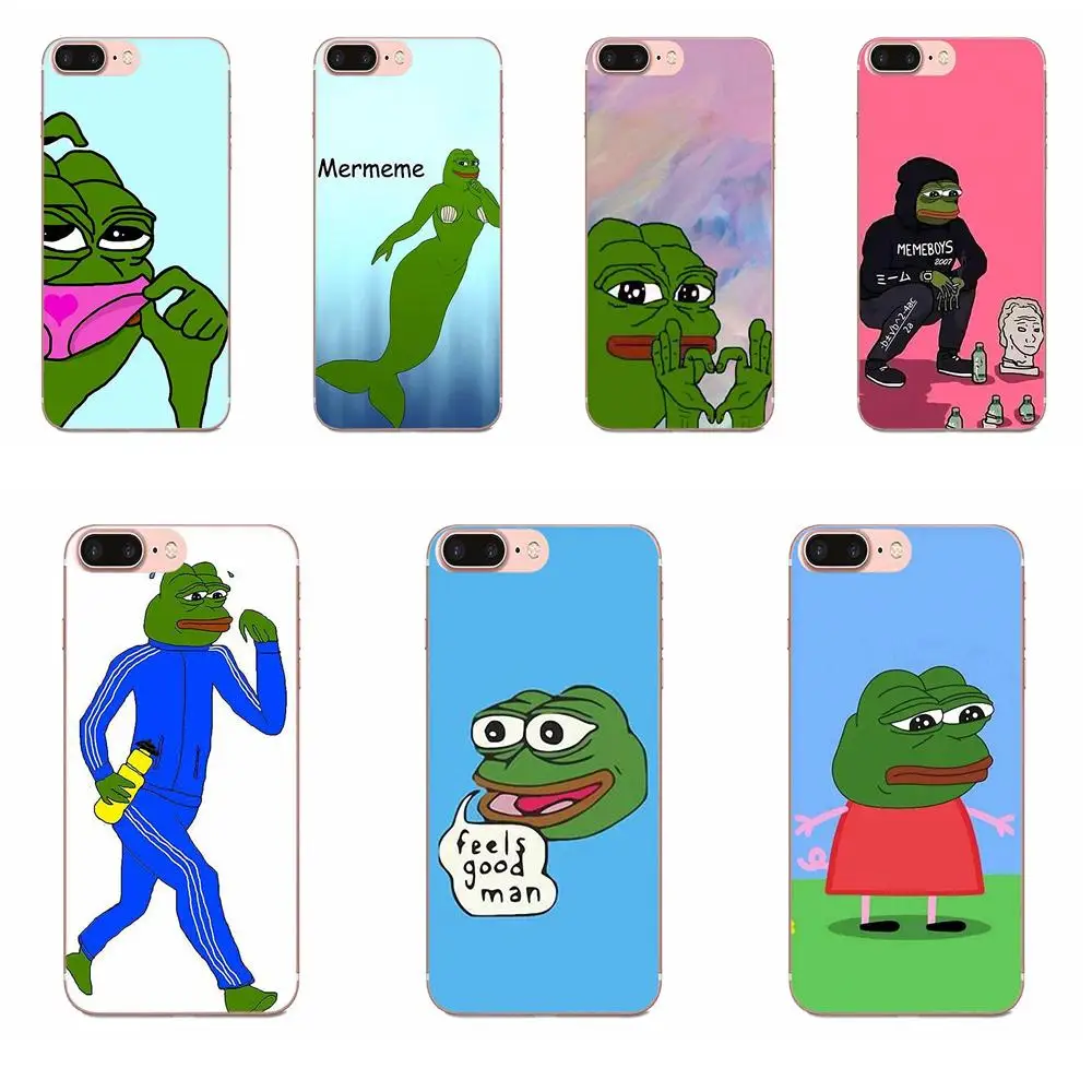 Интернет-мемы Smug лягушка Pepe для Samsung Galaxy Note 8 9 10 Pro S4 S5 S6 S7 S8 S9 S10 S11 S11E S20 Edge Plus Ultra TPU