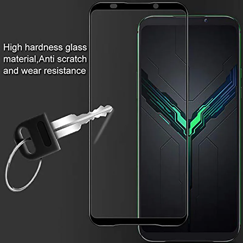 Закаленное стекло 5D с полным покрытием для Xiaomi Black Shark 1 2 2Pro защитная пленка экрана