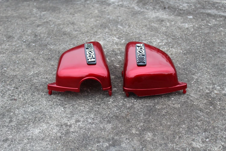 Мотоциклетная винтажная боковая крышка красного цвета для Honda CG125 CG110 XF125 WY125 |