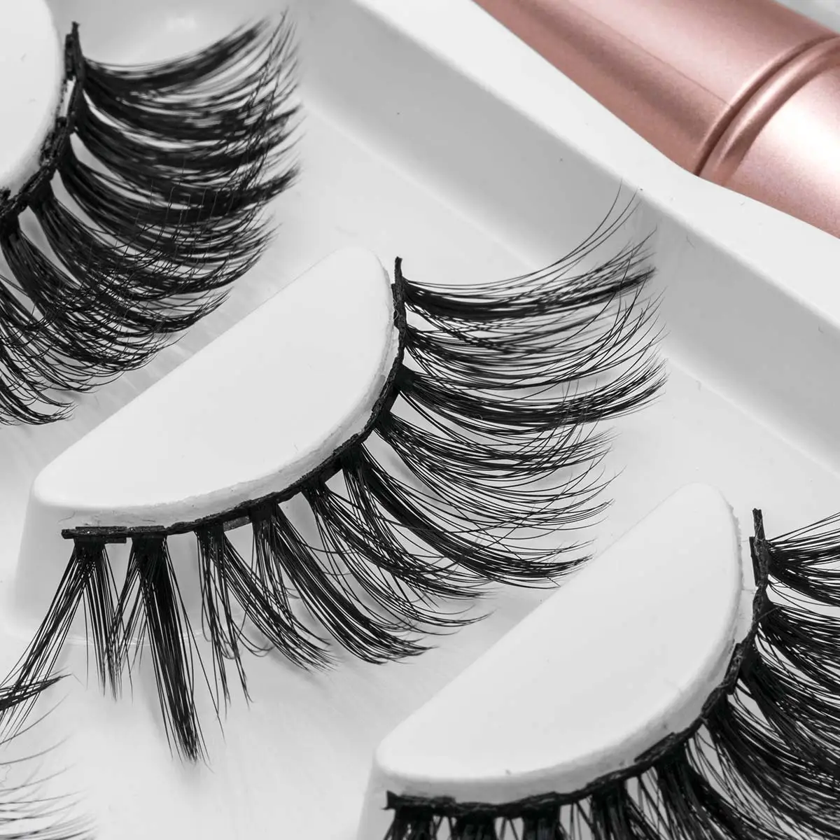 3 пары магнитные ресницы натуральные длинные подводки для глаз и накладные