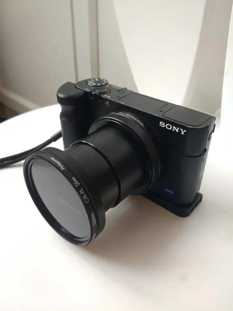 52 мм металлический фильтр адаптер кольцо объектива УФ CPL бленда Крышка для sony RX100