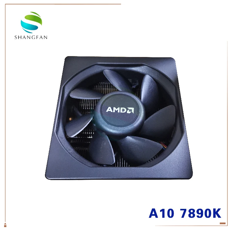 Новый четырехъядерный процессор AMD A10 Series 7890 K 4 1 GHz AD789KXDI44JC Socket FM2 + с охлаждающим