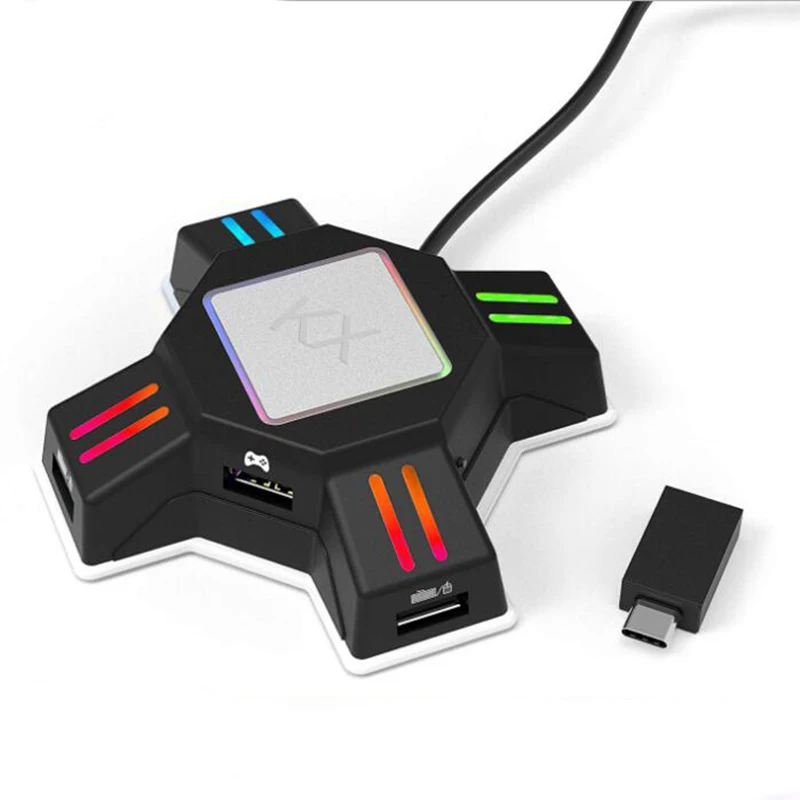 Для переключения/PS4/PS3 геймпад на клавиатуру и мышь конвертер прецизионная