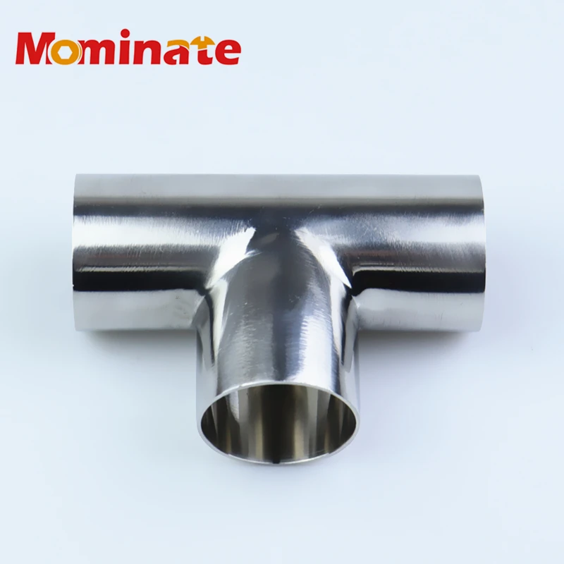 Тройник из нержавеющей стали 16/19/22/25/28/32/38/45/51/63/76/102 мм