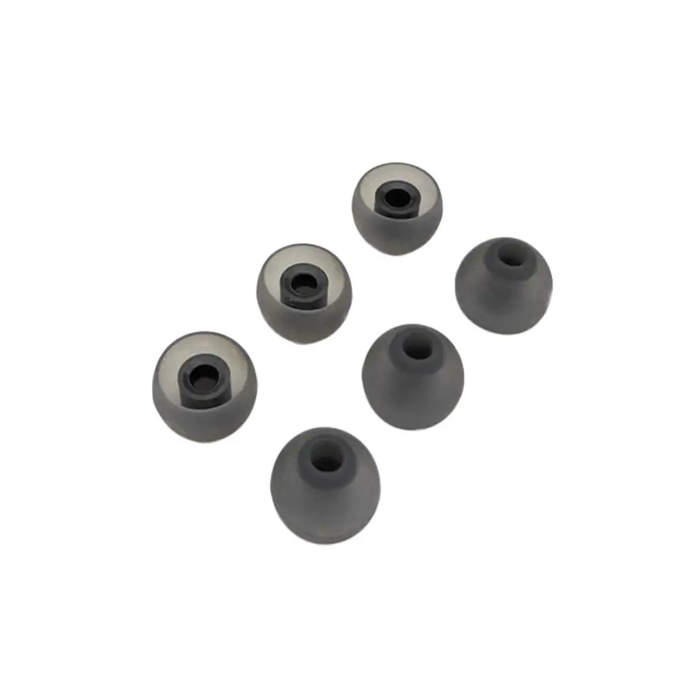 

6Pcs Soft Silicone Replacement In-Ear Earphone Eartips Headphone Earbuds Cover Earphones Covers Cap Replacement Earbud Bud Tips