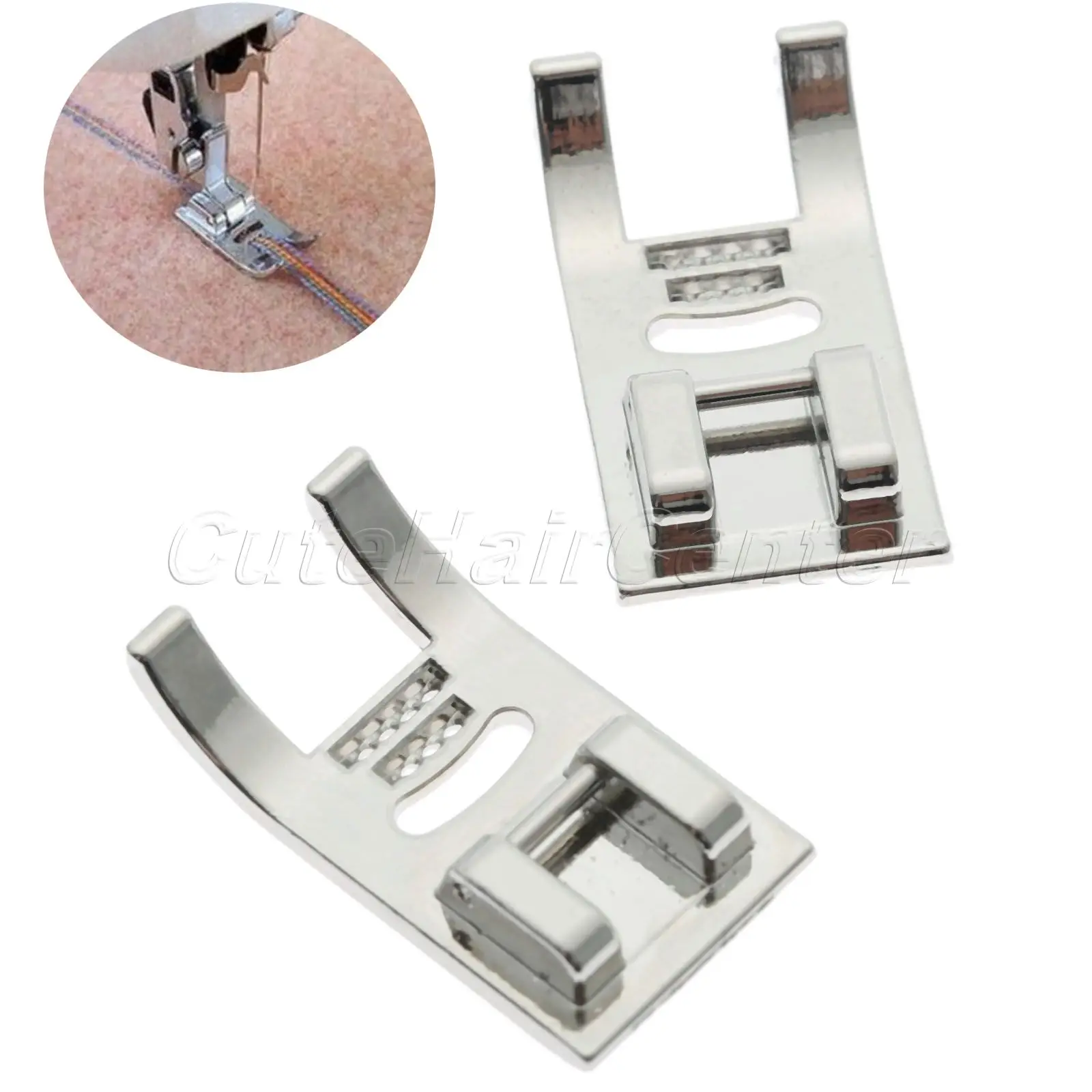 Прижимная лапка для бытовой швейной машины детали дома прижимная с 7 отверстиями