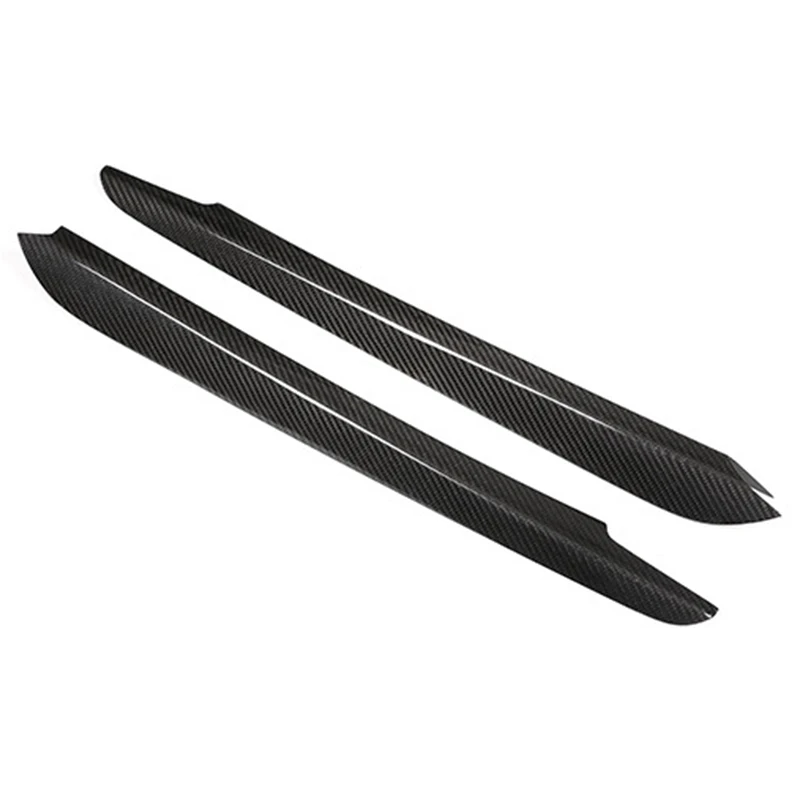 

2Pcs Real Carbon Fiber Car Center Decoration Trim for Bmw X5 F15 X6 F16 2014-2018 Accessories