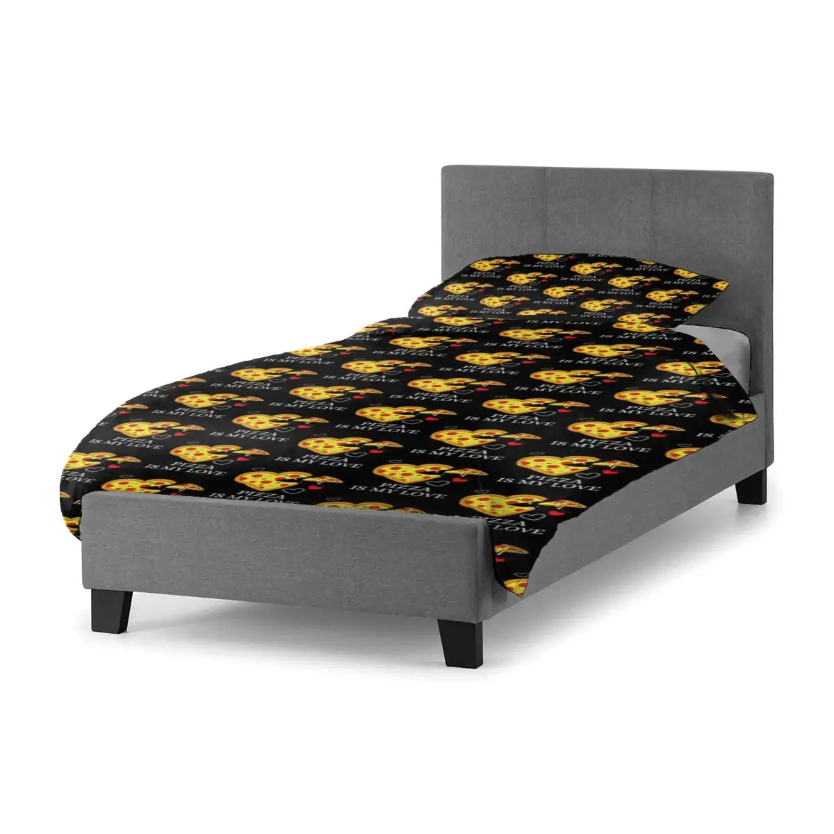 

Пицца Постельное белье Дешевые принт постельное белье крышка Новый год подростков набор постельных принадлежностей