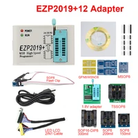 2021 ezp2019 full set high speed usb spi programmer12 adapter sop8 test clip sop816 support 24 25 93 eeprom 25 flash bios chip