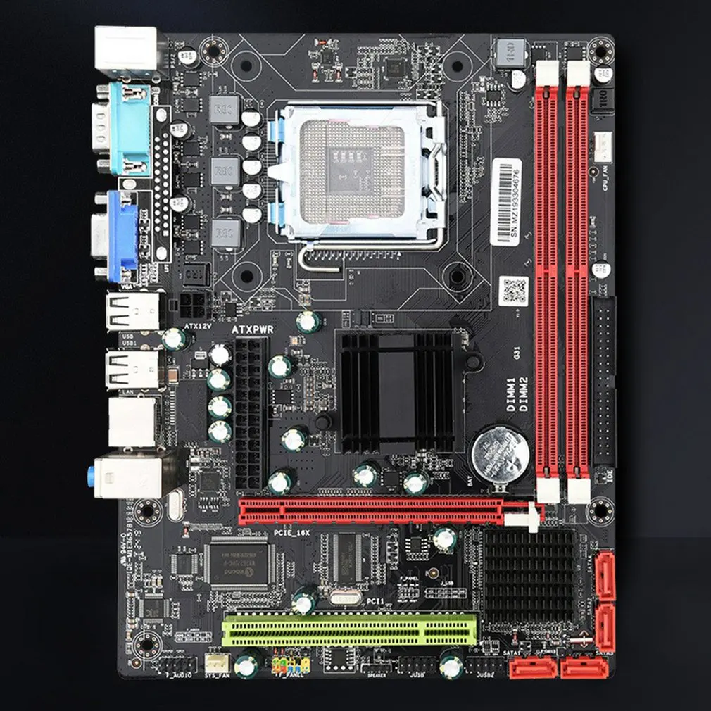 

M-ATX COM Interface USB Durable Computer Mainboard G31 SATA 2 Support LGA775 Processor 5.1 Channels VGA COM Interface USB 2
