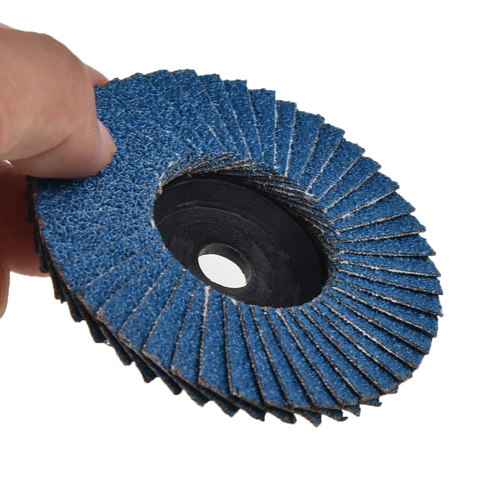 

8pcs 3in Grinding Wheels 75mm Flat Flap Discs 80 Grit Wood Cutting Angle Grinder Accessories Woodworking Power Tools Parts