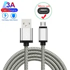Кабель Micro USB 3A для быстрой зарядки DOOGEE X90 Leagoo T8s, зарядное устройство для телефона, usb-шнуры для samsung Huawei Y5 Honor 9C Xiaomi Redmi 5