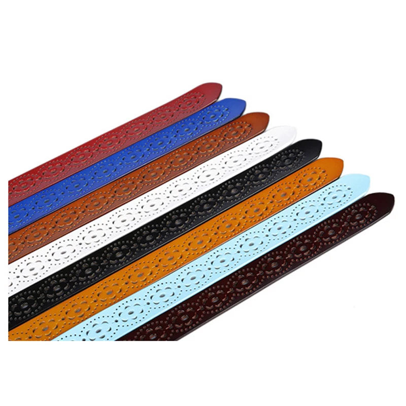 Женские ремни из натуральной воловьей кожи с пряжкой модные стильные высшего