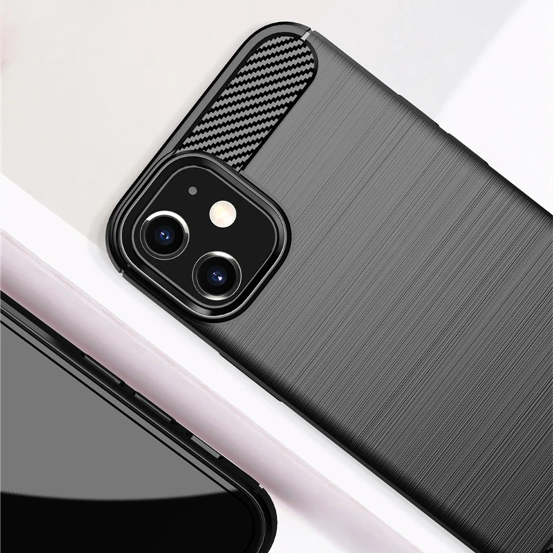 

Silicone Case For iPhone 12 Case For iPhone 12 11 Pro XR XS Max 6 6S 7 8 Plus Cover Armor Shockproof Phone Bumper For iPhone 12
