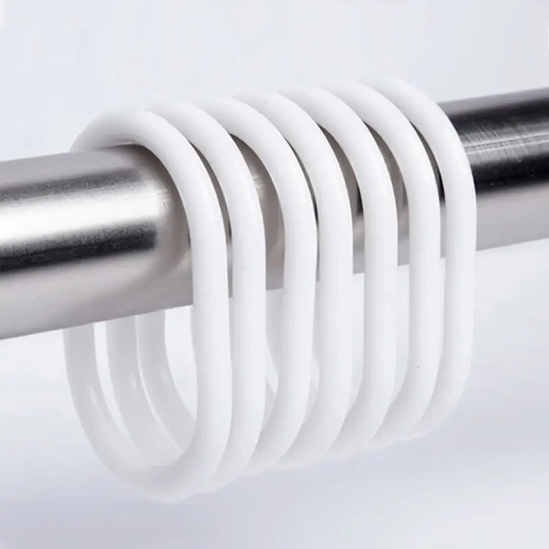 Европейский полиэстер занавеска для душа толстые шторы с крючками ванной