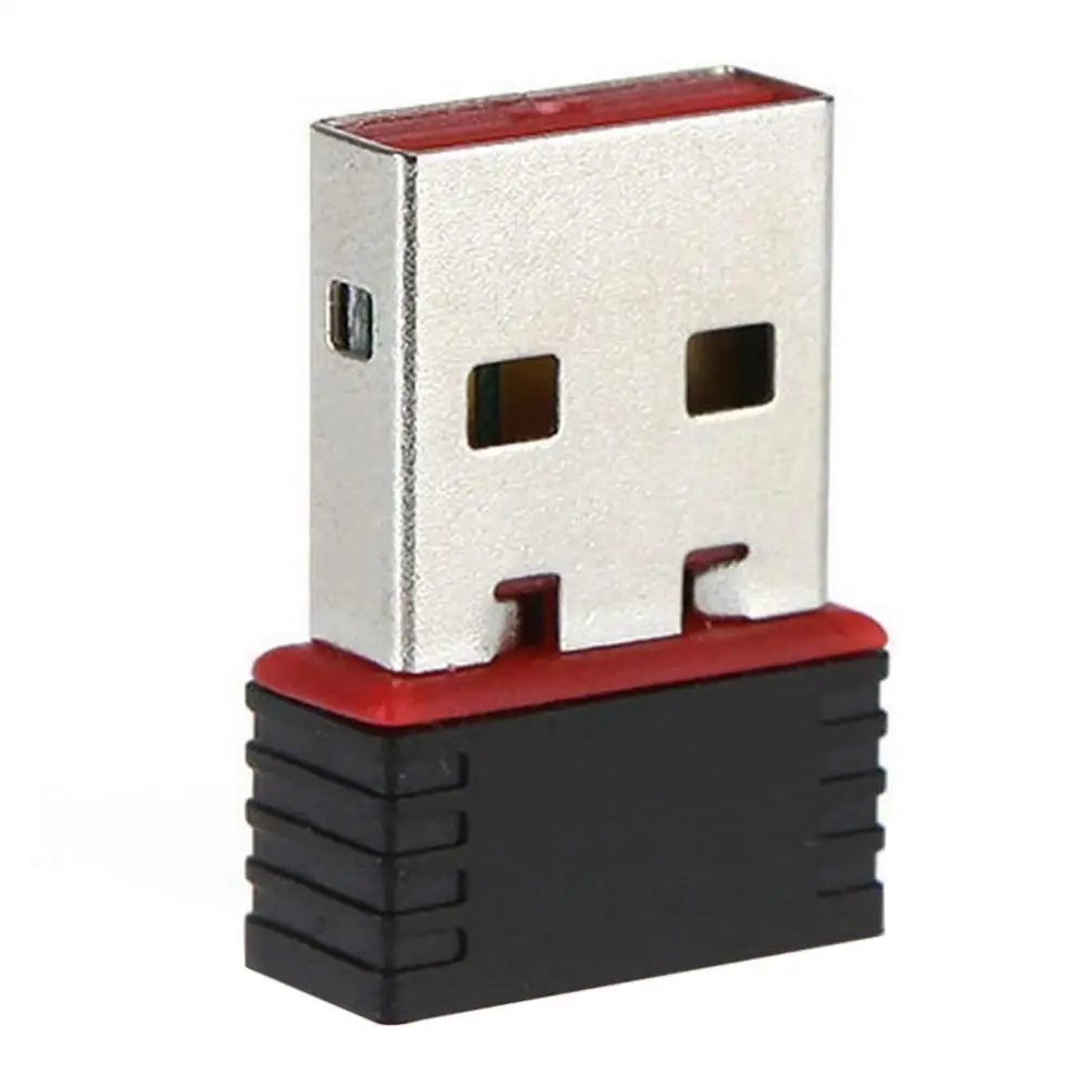 USB Nano мини беспроводной Wifi адаптер приемник сетевая LAN Карта ПК 150 Мбит/с 2 0