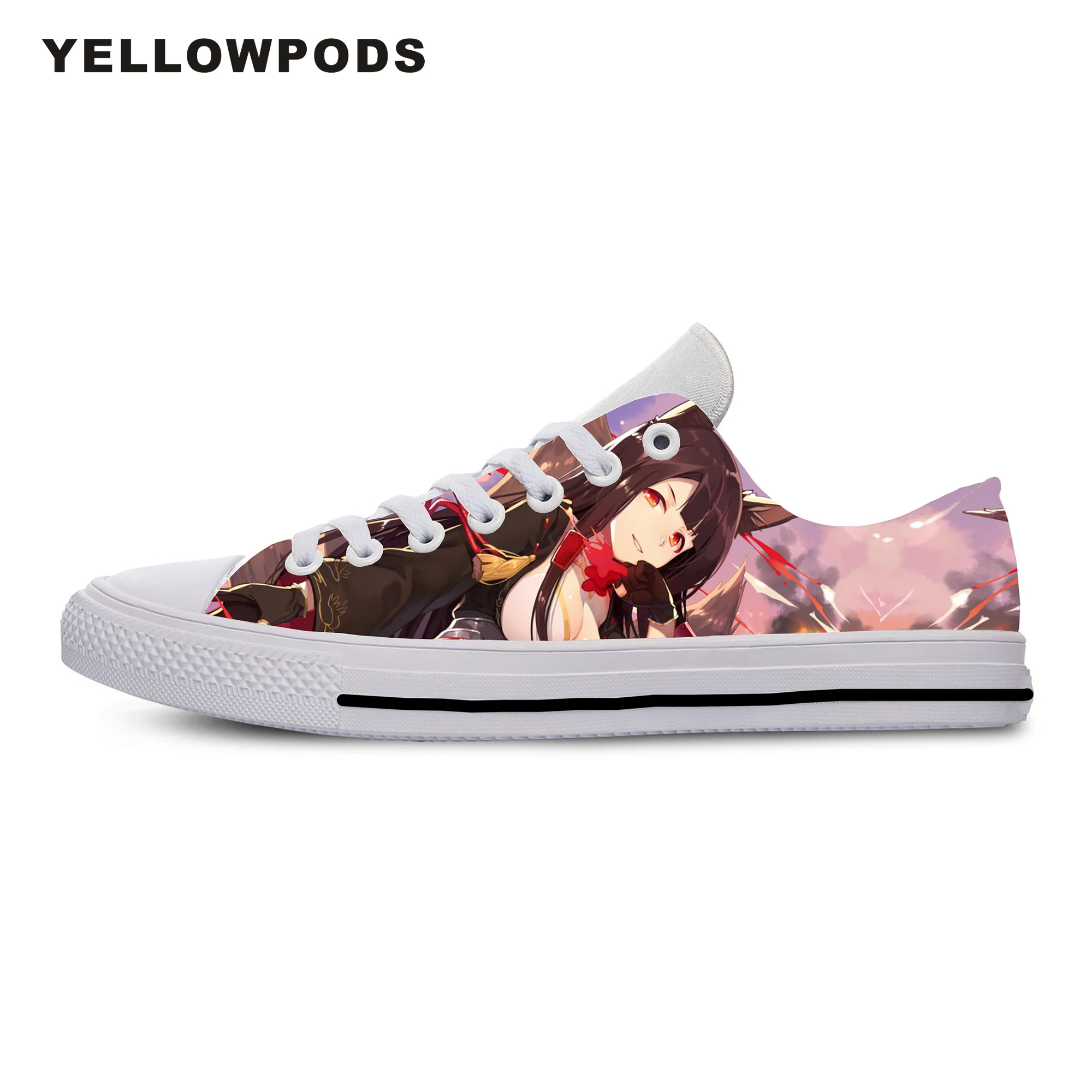 

Shoes Woman White Platform Funny Casual Anime Hip Hop Azur Lane Homme Harajuku Casual Feminino Zapatos De Mujer Zapatillas