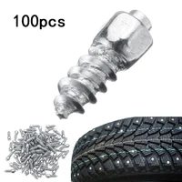 100pcs 12mm tire studs carbide screw snow spikes anti slip anti ice for carsuvatvutv with installation tool car tire stud new