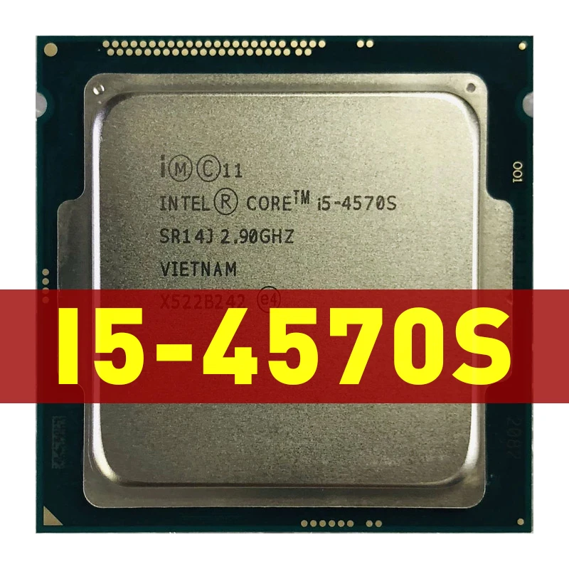 

Intel Core i5-4570S i5 4570s 2.9 GHz Quad-Core Quad-Thread CPU Processor 6M 65W LGA 1150 Support H81 B85 Motherboard