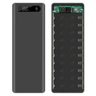 Сварочный аппарат Бесплатная Dual USB 10*18650 Мощность банк чехол оболочка светодиодная цифровая Дисплей 18650 Батарея держатель зарядным устройством для смарт телефона