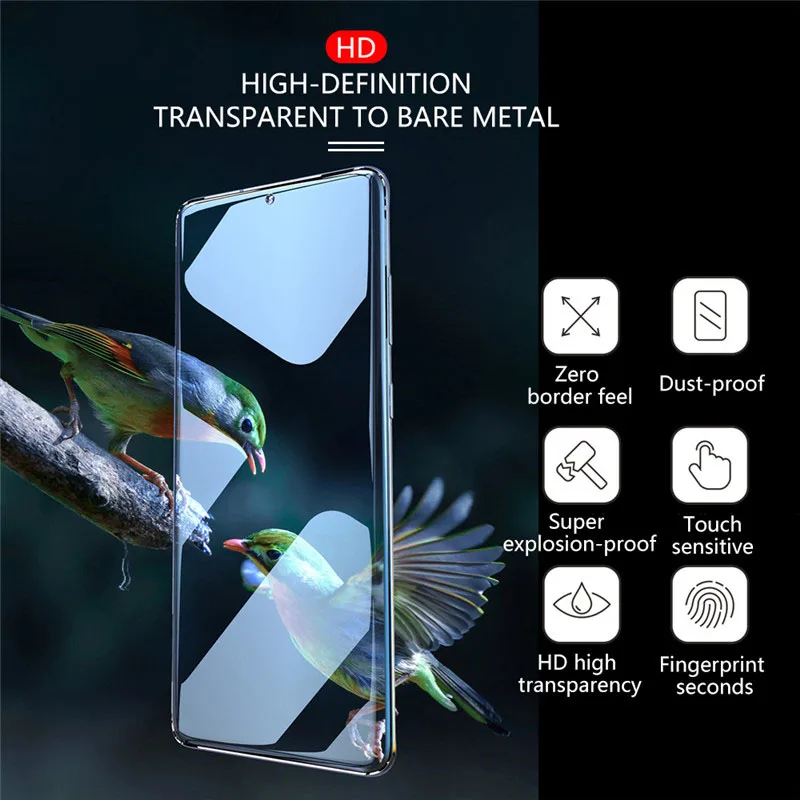 

Screen Protector For Samsung Note 20 Ultra S21 S20 S10 S9 S8 Plus Tempered Glass For Samsung Note 8 9 10 Plus S 10E Protector 5G