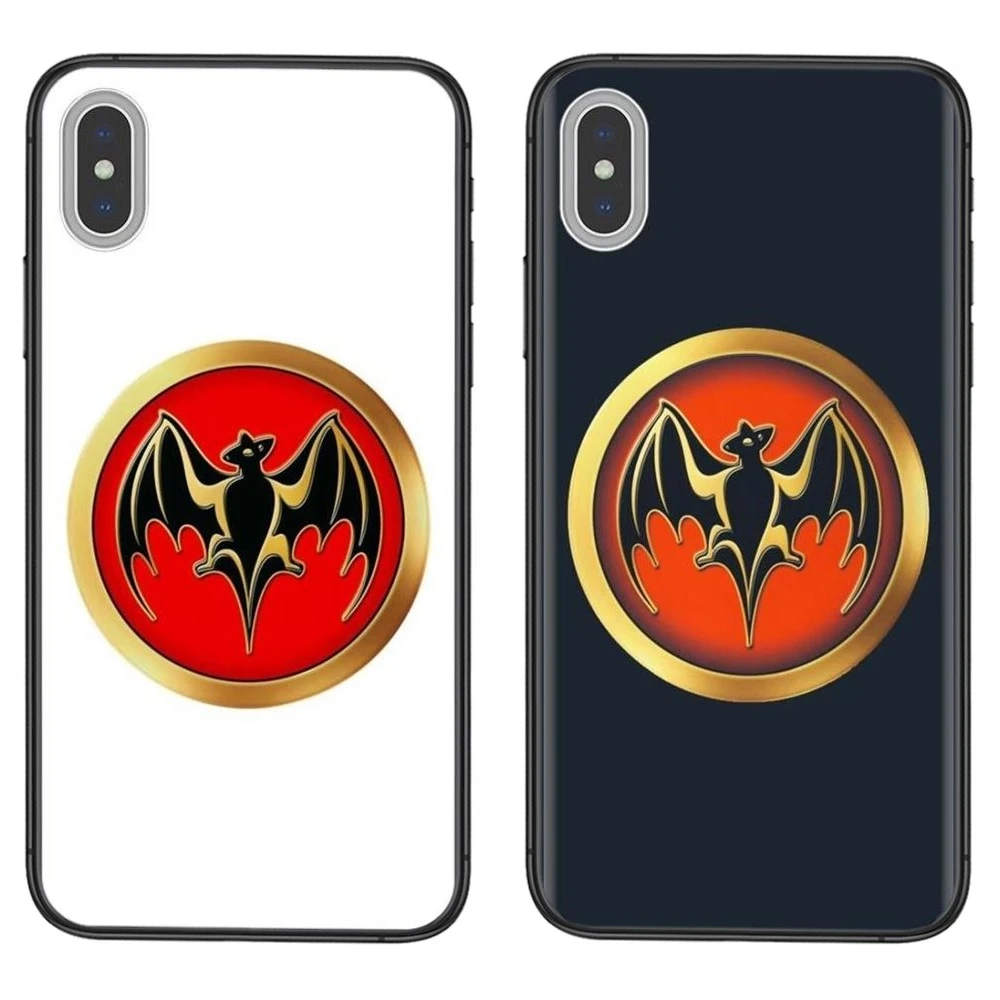 Наклейка с логотипом вампирской летучей мыши Bacardi Rum для Galaxy A02 A22 A71 A51 A50 A42 A40 A32 A31 A30S A21S A20 A20S A20E A12 5G TPU телефона