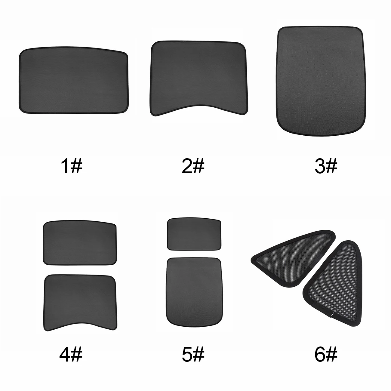 

Model3 Sunshade Car Sun Visor Rear Front Sun Shade For Tesla Model 3 Roof Skylight Shades Protector Accessories Model Three