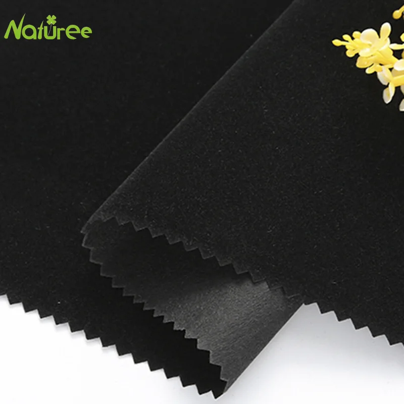 Бархатная ткань для шитья полиэфирная сумок и одежды 150 см * 100 см|Ткань| |